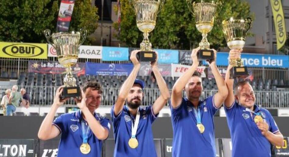 Italia campione petanque masters