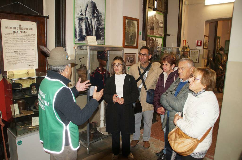 Visita al Memoriale per la “Auser Cuneo e Vallate”