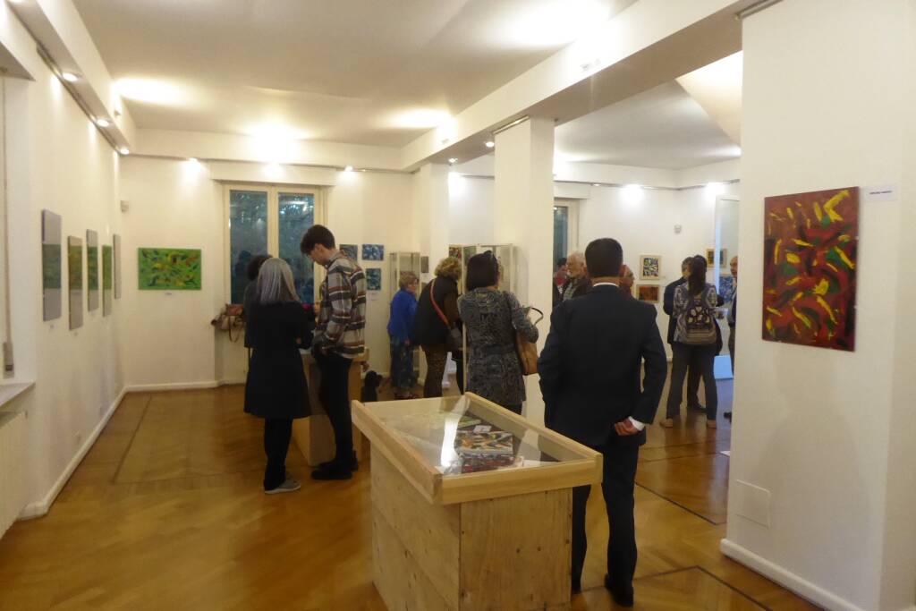 In tanti alla Fondazione Peano di Cuneo per ammirare la mostra di Federico De Giorgi