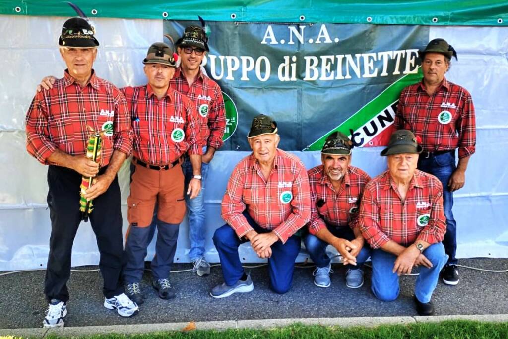 Alpini cuneesi protagonisti al raduno di Ivrea nel Canavesano