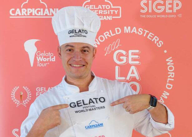 Il peveragnese Cristian Delmastro vince la selezione cuneese di Gelato Festival World Masters