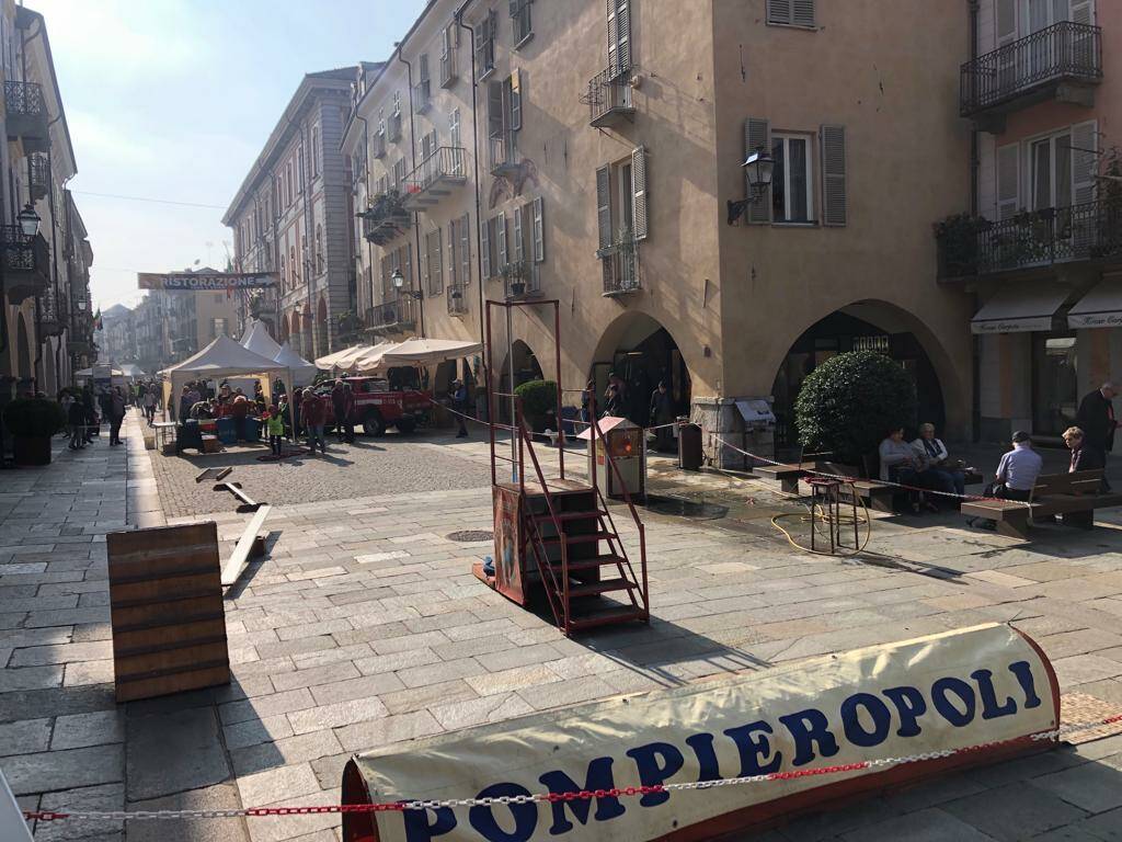 Alla Fiera del Marrone di Cuneo c’è anche “Pompieropoli”!
