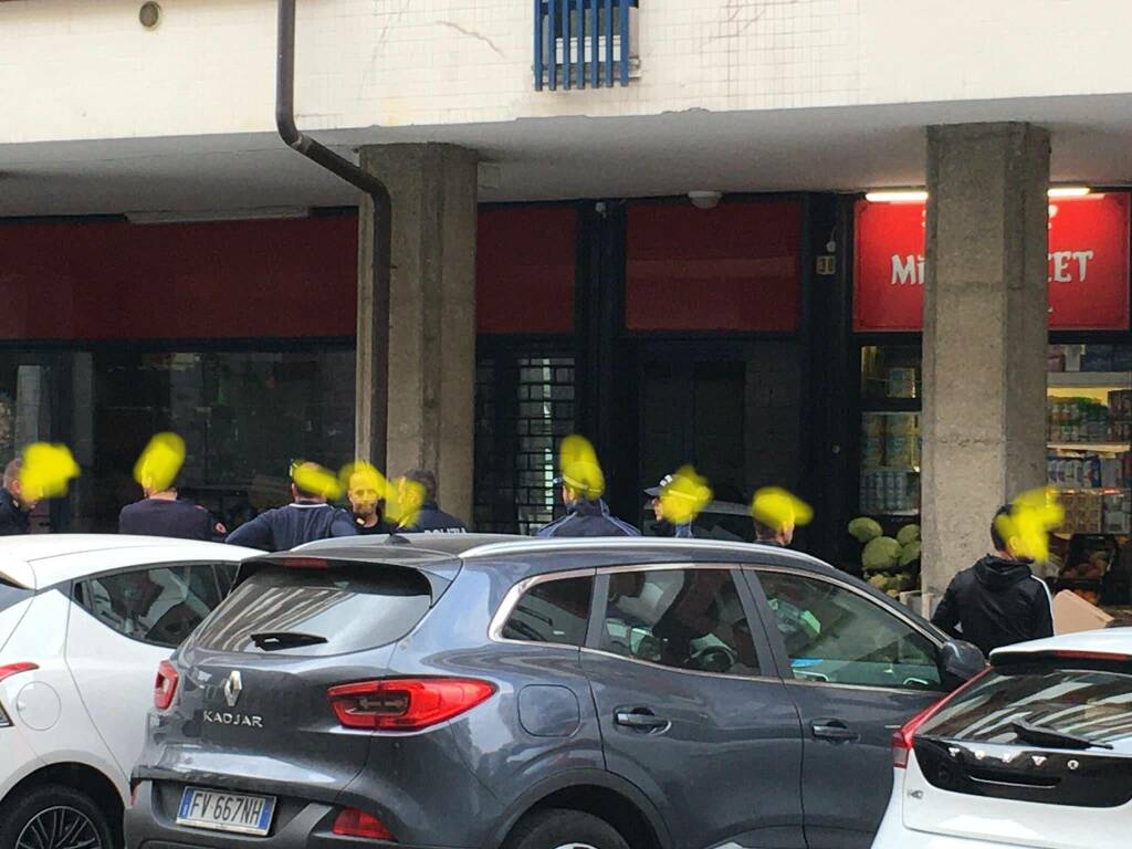 In corso un’operazione della Polizia in Via Meucci e Corso Giolitti