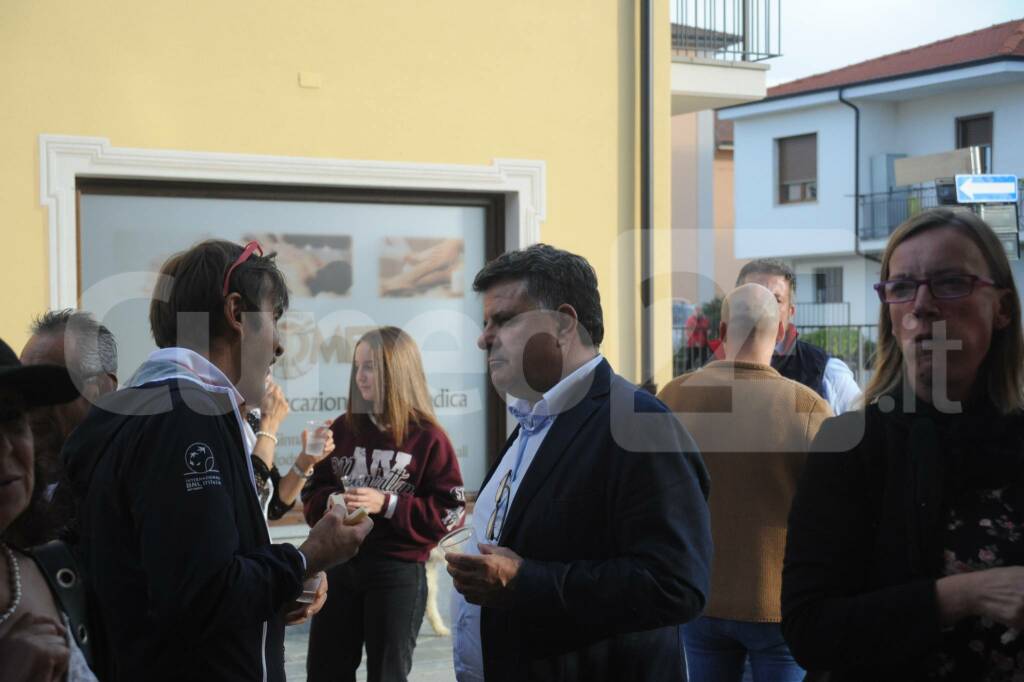 Pianfei, inaugurazione della macelleria Garelli: le immagini