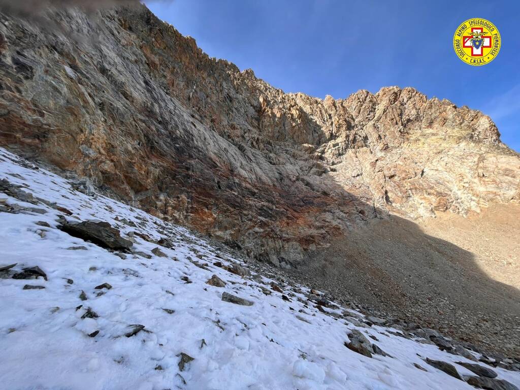 Soccorso alpino intervento valle Gesso 29 ottobre 22