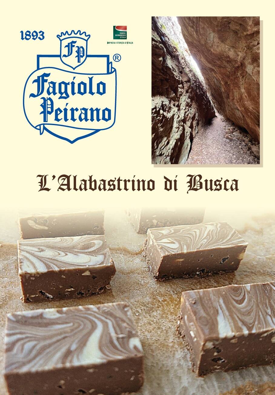 La pasticceria Fagiolo-Peirano presenta il nuovo nato: “l’alabastrino di Busca”