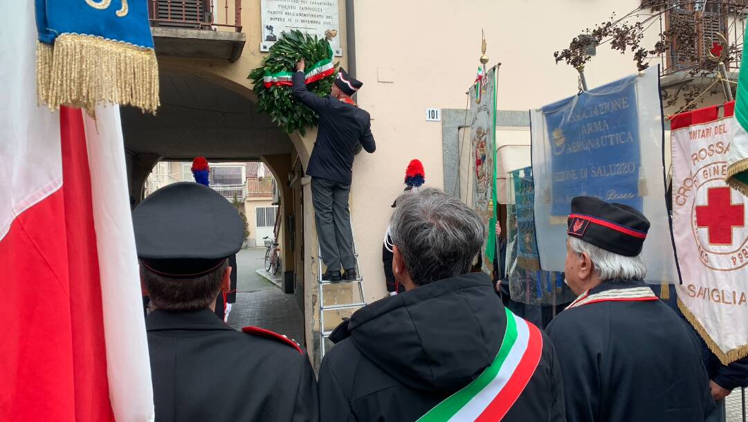 Savigliano ha ricordato il sacrificio del Brigadiere Iannucci