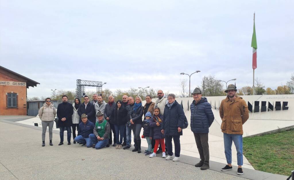 La visita al Memoriale dell’eroica Divisione Alpina Cuneense del “Comitato 10 Febbraio”