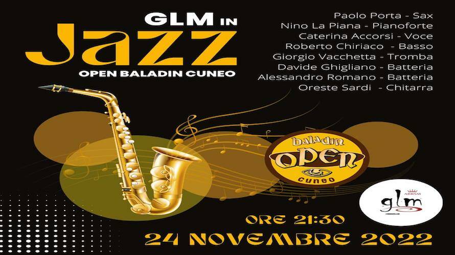 Giovedì sera all’Open Baladin Cuneo il concerto di musica Jazz