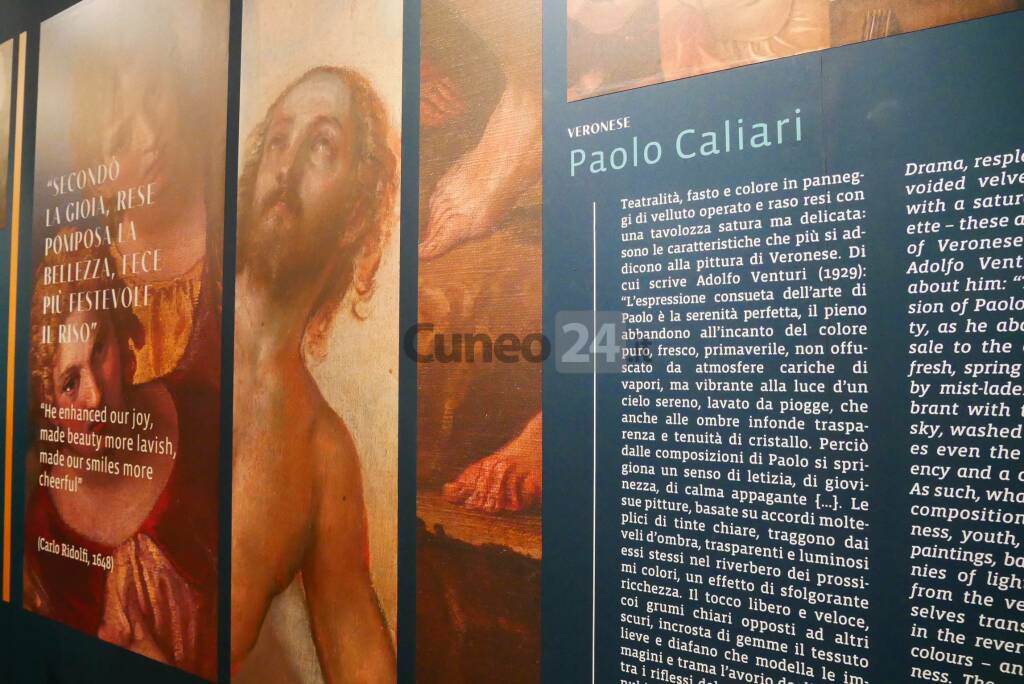 Tiziano Tintoretto Veronese a Cuneo