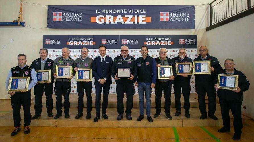 La Regione Piemonte ringrazia i volontari della Protezione Civile per il loro impegno durante il Covid