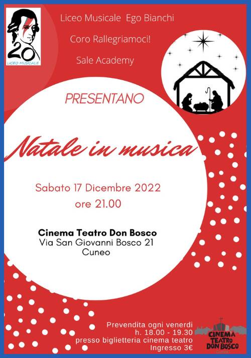 Al Don Bosco di Cuneo il Natale si festeggia in musica