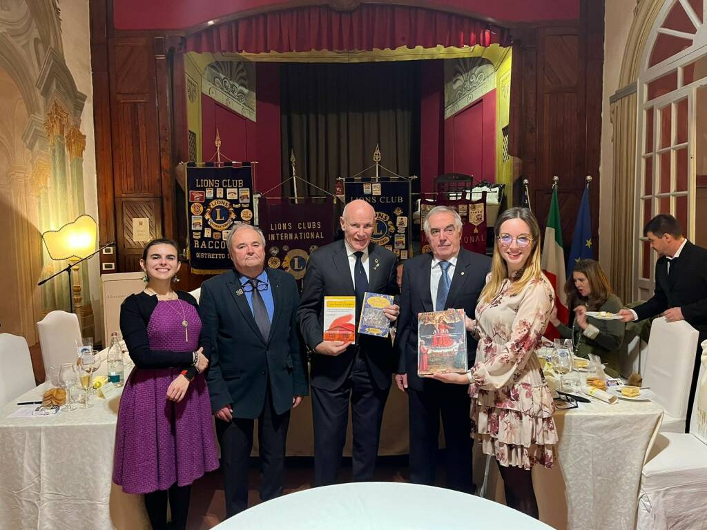 La visita del Governatore Claudio Sabbatini al Lions Club Cherasco