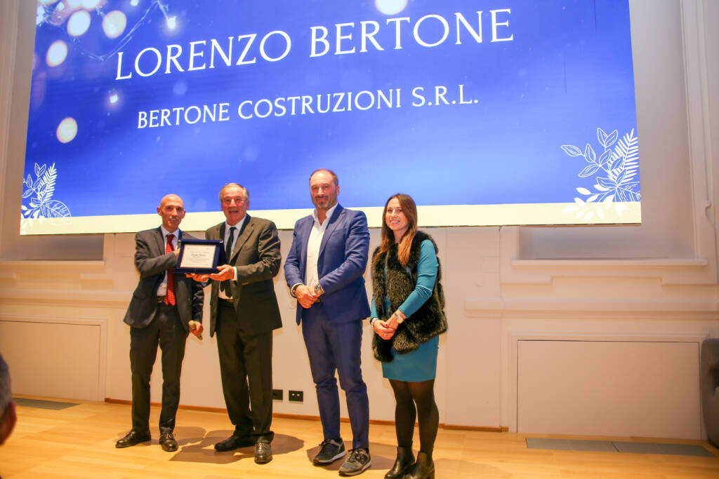 Lorenzo Bertone e Riccardo Preve, premiati imprenditori edili dell’anno da Ance Cuneo
