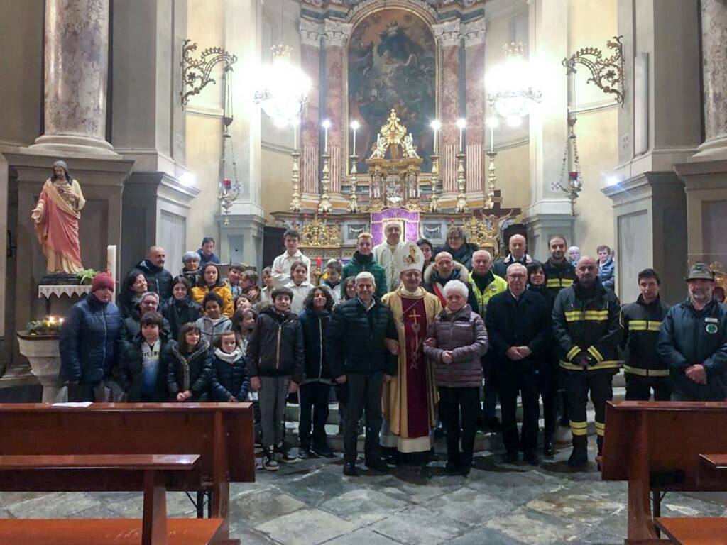 Il Vescovo di Saluzzo in visita a Venasca