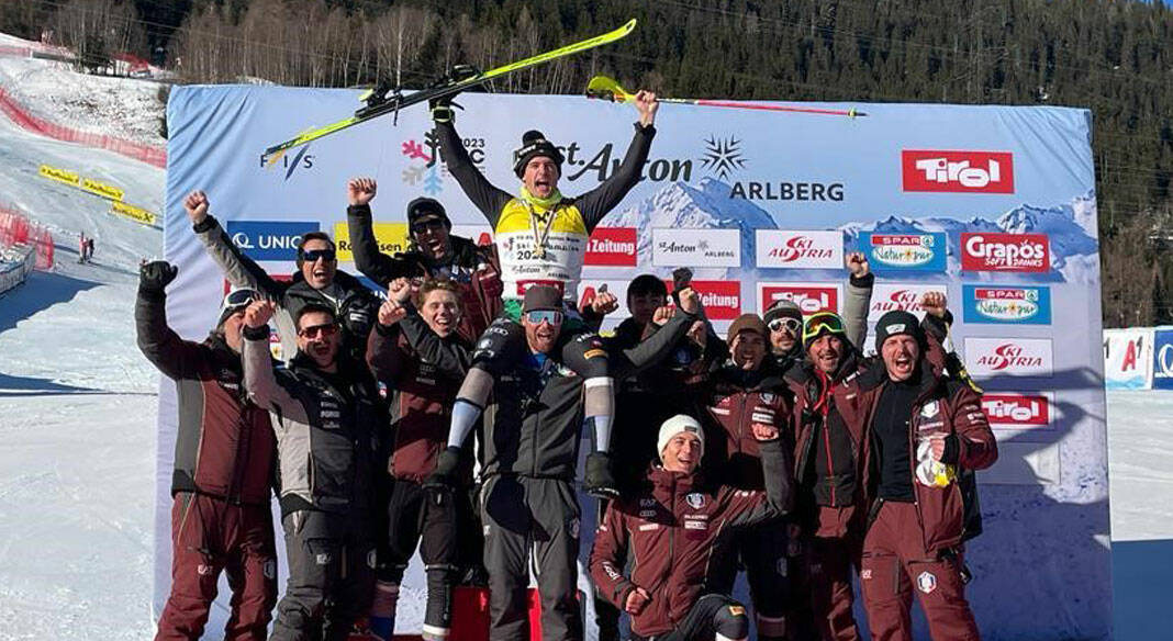 Il cuneese Corrado Barbera campione del mondo nello slalom dei Mondiali Junior