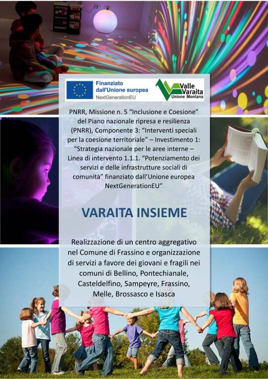 Varaita Insieme: finanziato il progetto per i giovani e i fragili del territorio