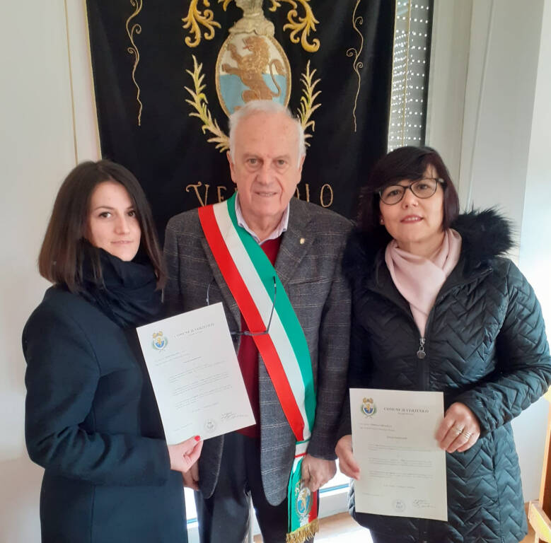 Due nuove cittadine italiane a Verzuolo