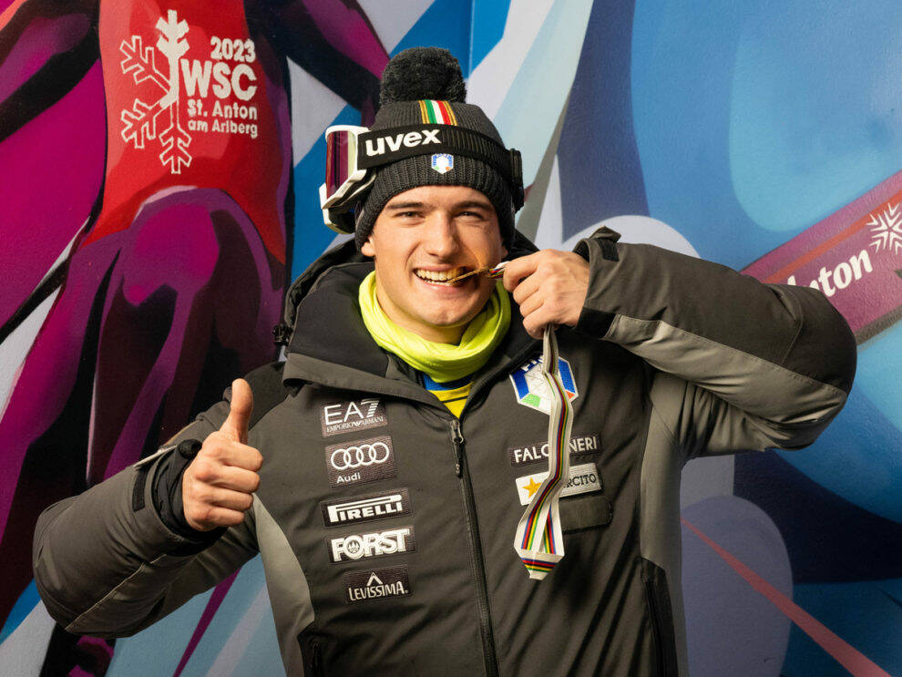 Congratulazioni del Comune di Limone a Corrado Barbera, campione del mondo jr di slalom