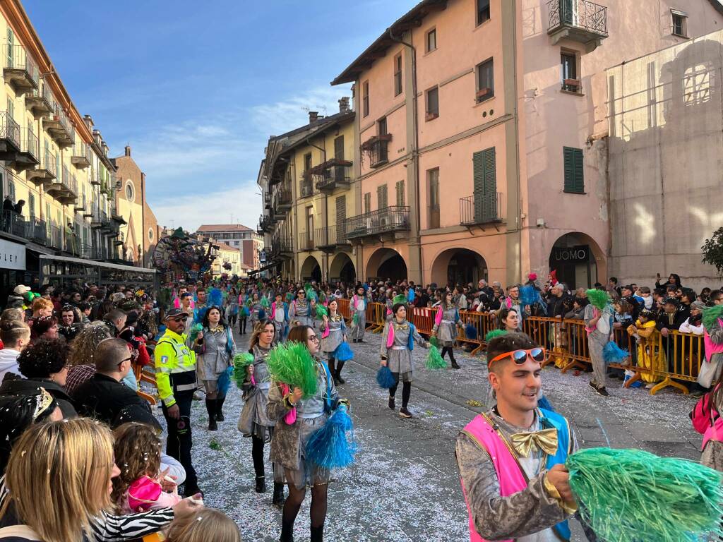 Le immagini dei carri che hanno sfilato al Carnevale di Saluzzo 2023