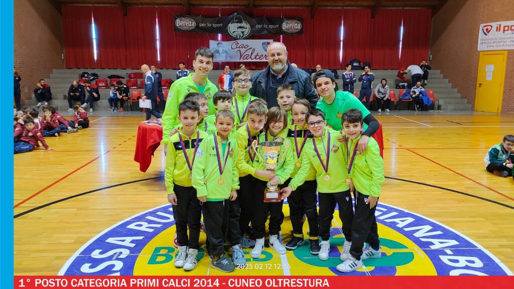 I giovanissimi del Cuneo Oltrestura vincono il torneo di Boves “Valter Giuliano”