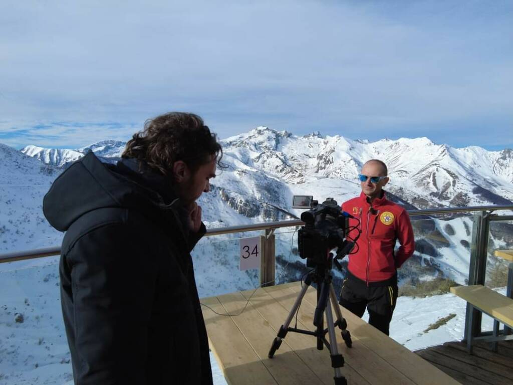 In onda il servizio di Striscia la notizia del soccorso alpino registrato a Limone Piemonte