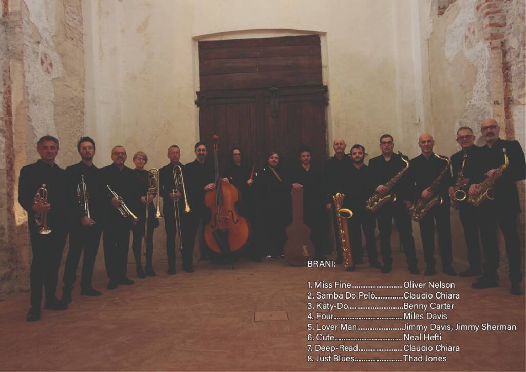 Concerto - esordio della Big Band Jazz Cuneo al Conservatorio Musicale di Cuneo