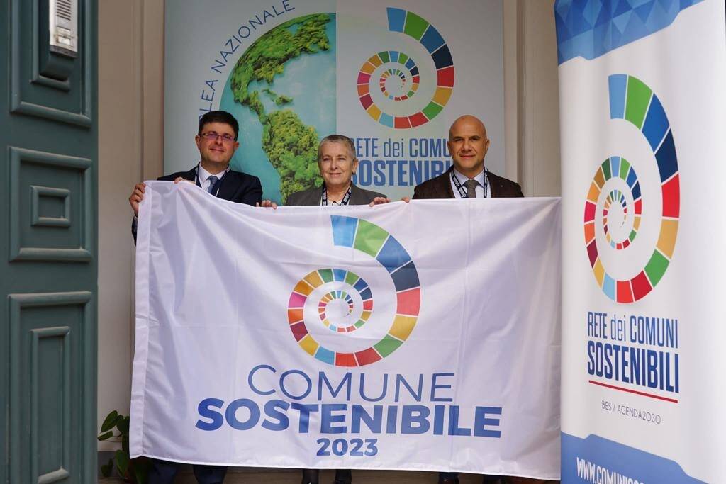 Cuneo ha ricevuto oggi la “Bandiera comune sostenibile 2023”