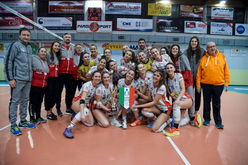 La Cuneo Granda Volley Rossa è campione interterritoriale under 18