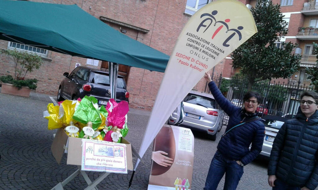 Le Uova di Pasqua Ail tornano nelle piazze della provincia di Cuneo per il progetto seconda PET