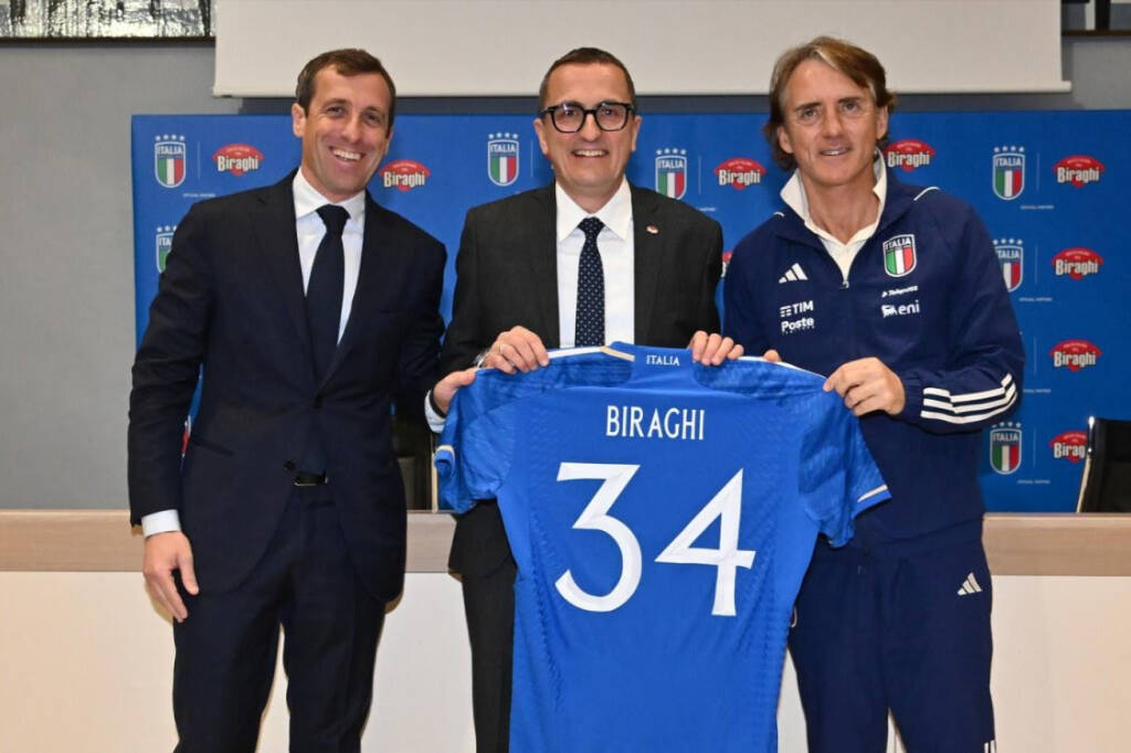 Biraghi diventa partner della Nazionale Italiana di calcio