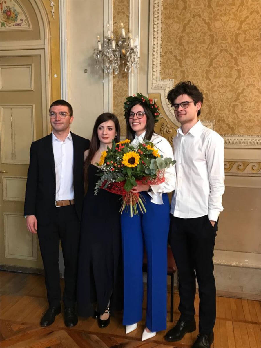 La sampeyrese Martina Cosmello diplomata a pieni voti in violino al Conservatorio di Cuneo