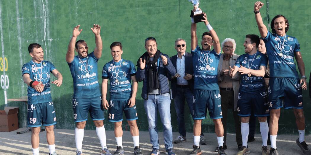 La Olio Roi Acqua San Bernardo Imperiese vince la Supercoppa di Pallapugno