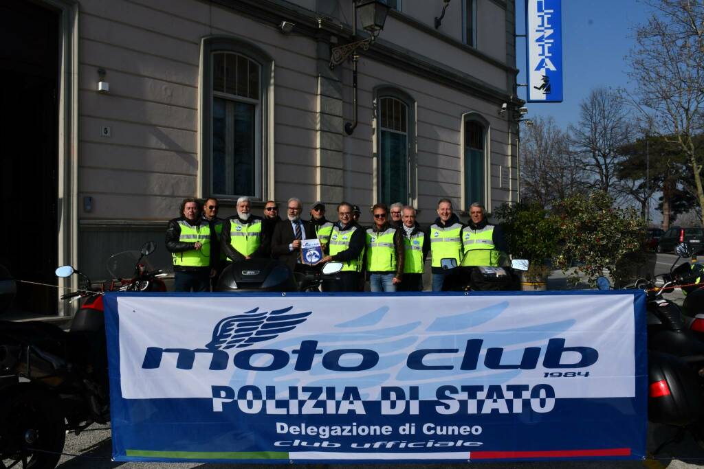 Moto club polizia di stato Cuneo