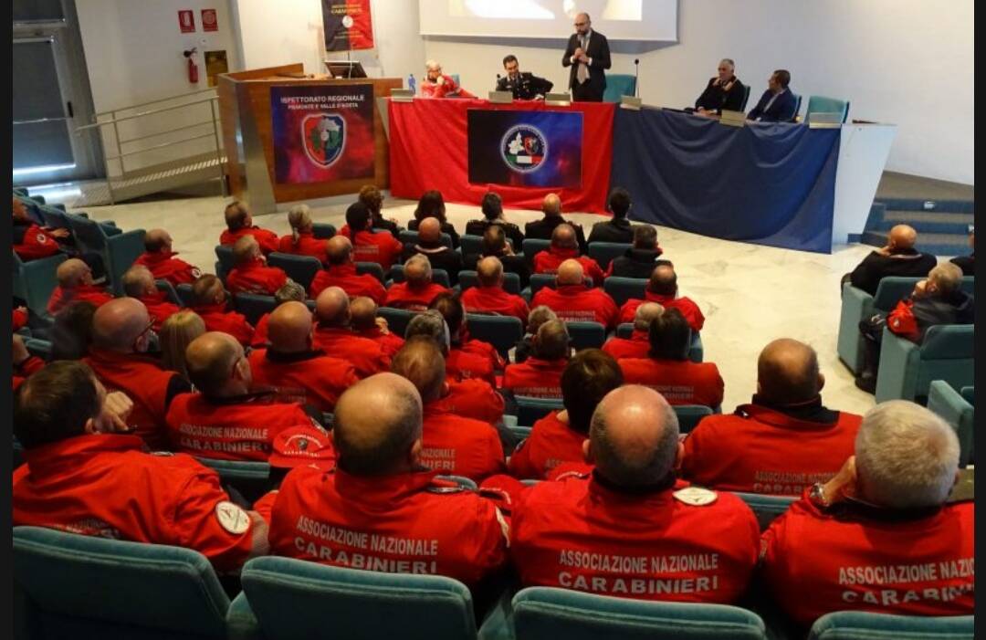 Consegnati i riconoscimenti della Regione Piemonte all’Associazione Nazionale Carabinieri, Nucleo provinciale di Volontariato e Protezione civile cuneesi
