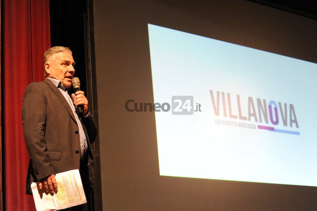 A Villanova Mondovì presentata "Villanuova" per Roberto Murizasco sindaco