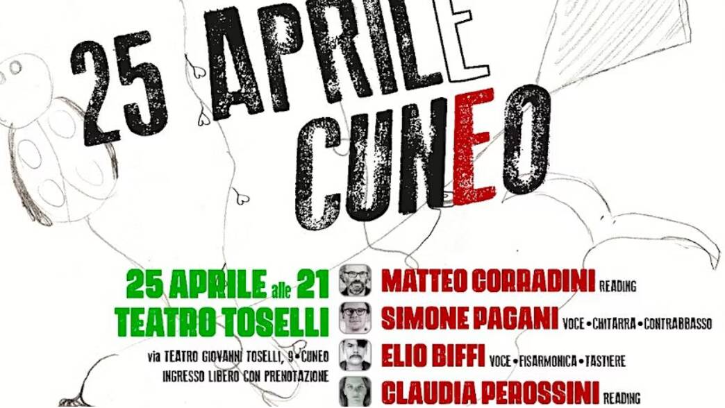 25 aprile, a Cuneo anche un reading musicale con protagonisti due dei Pinguini Tattici Nucleari
