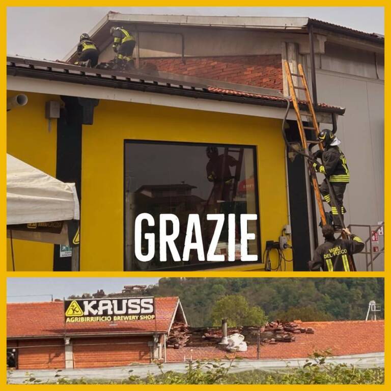 Il birrificio Kauss regolarmente operativo dopo l’incendio