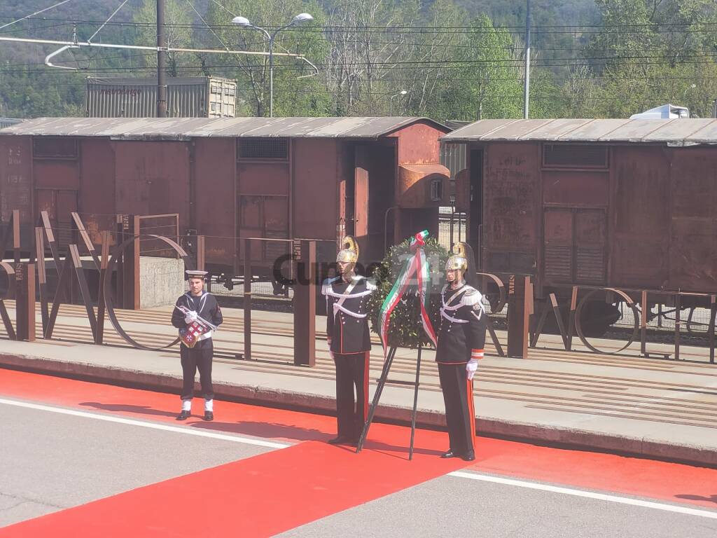 Il presidente della Repubblica Sergio Mattarella a Borgo San Dalmazzo