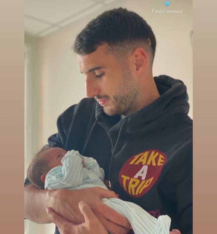 Il calciatore villafallettese Simone Muratore è diventato papà