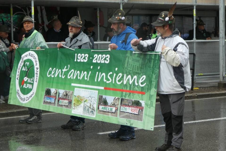 Adunata Alpini Udine 2023 &#8211; le foto scattate dai Cuneesi