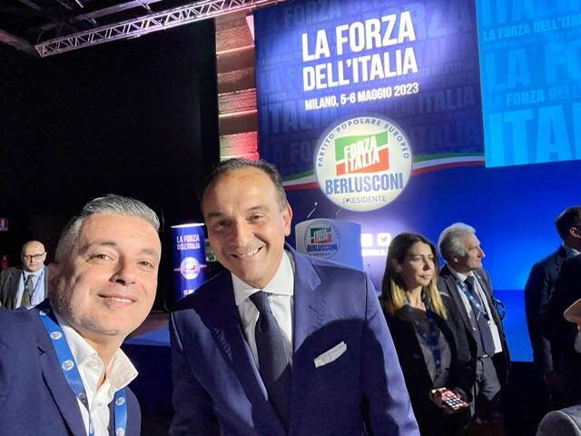 forza italia piemonte a milano