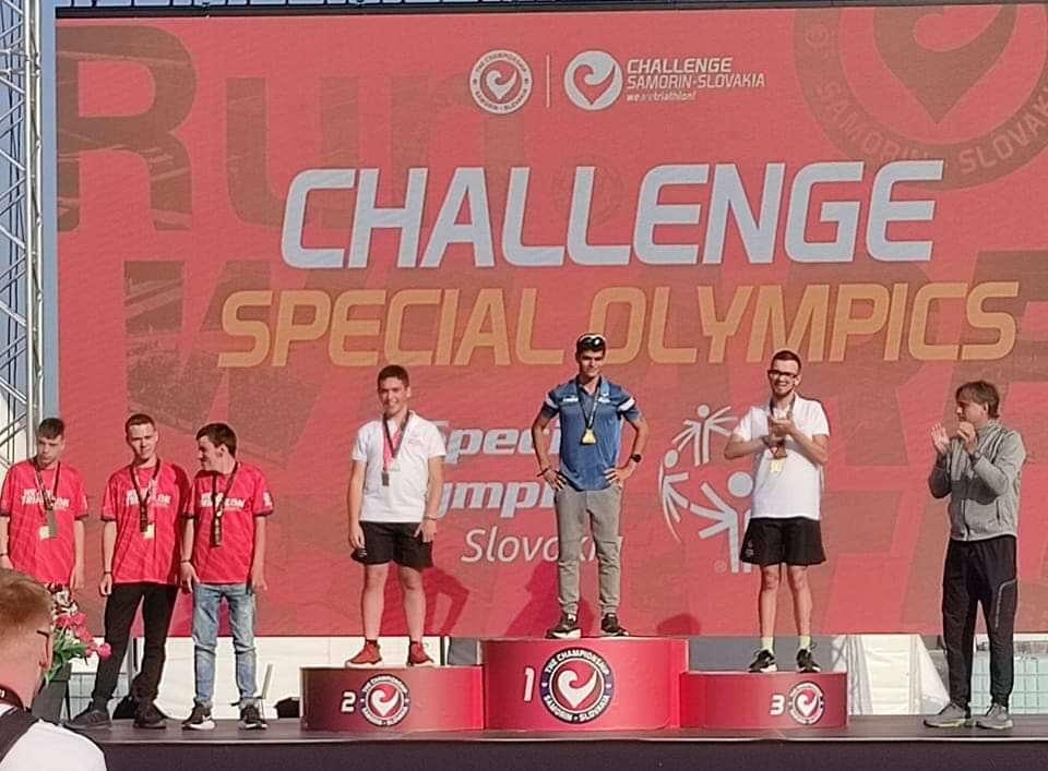 Il buschese Mattia Culasso è 3° nel triathlon ai Challenge Special Olympics 2023