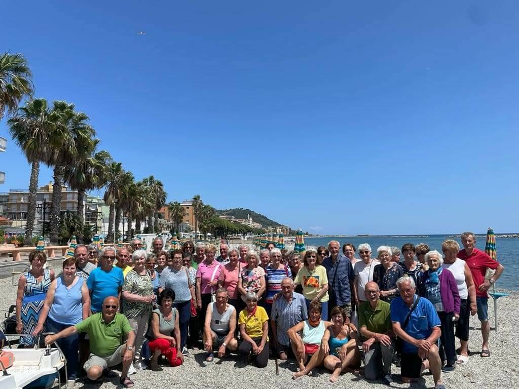 Con i Volontari dell’Annunziata di Busca a San Bartolomeo al mare