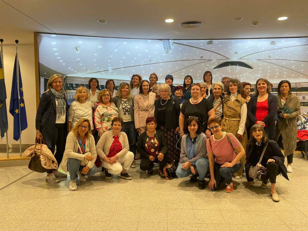 Donne della Granda parlamento Bruxelles
