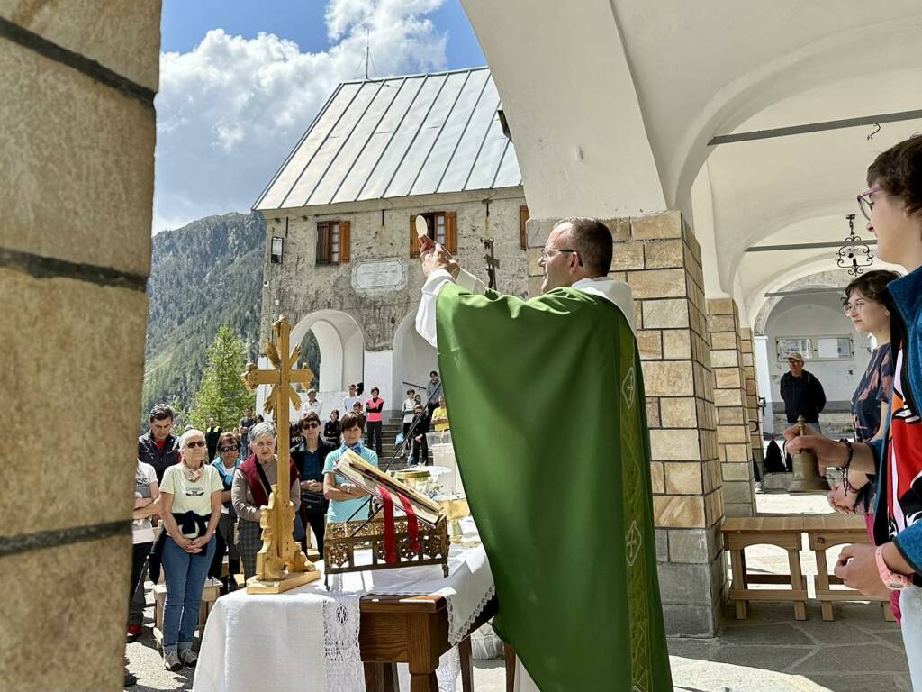 A Sant’Anna di Vinadio la prima messa del 2023