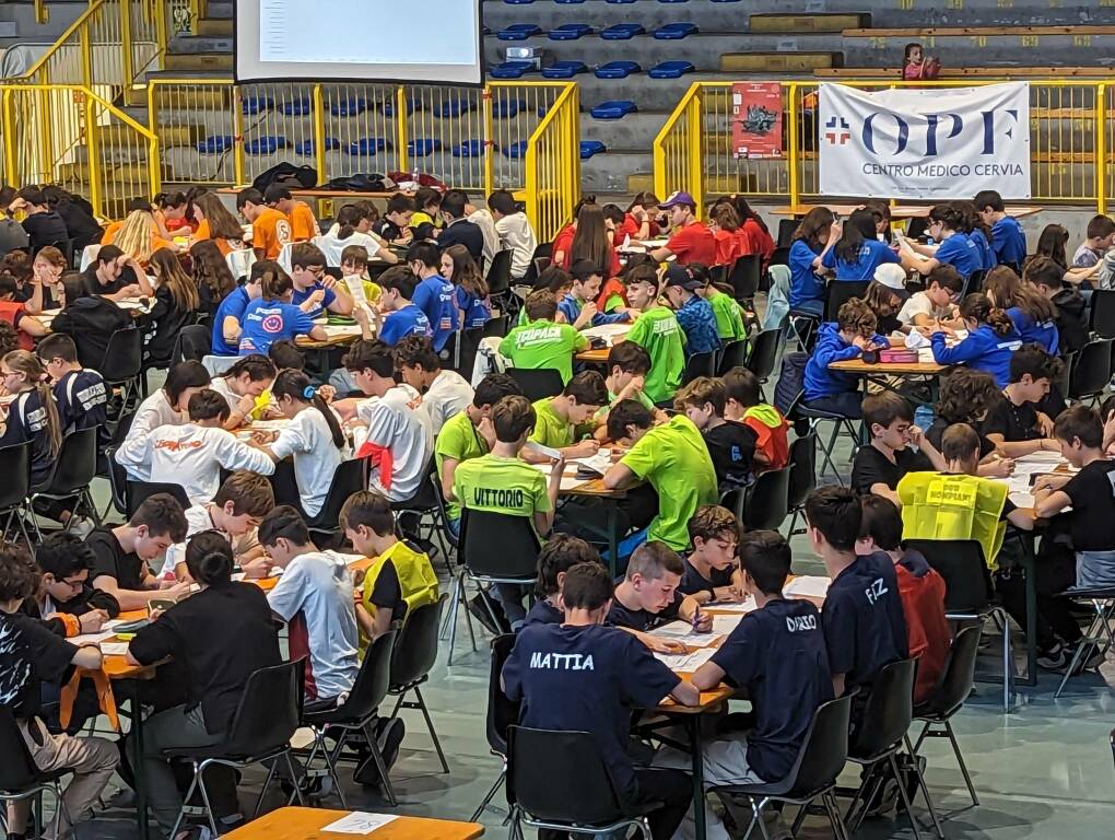 Studenti villanovesi alla finale nazionale dei giochi matematici a Cervia