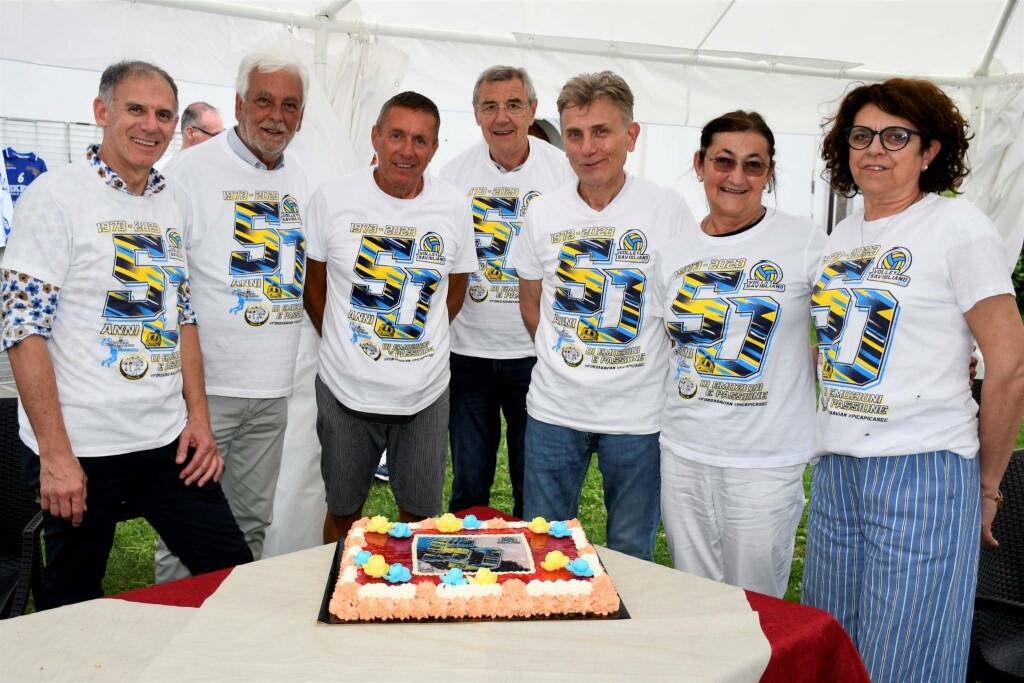 Il Volley Savigliano ha festeggiato i suoi 50 anni con un pranzo sociale emozionante