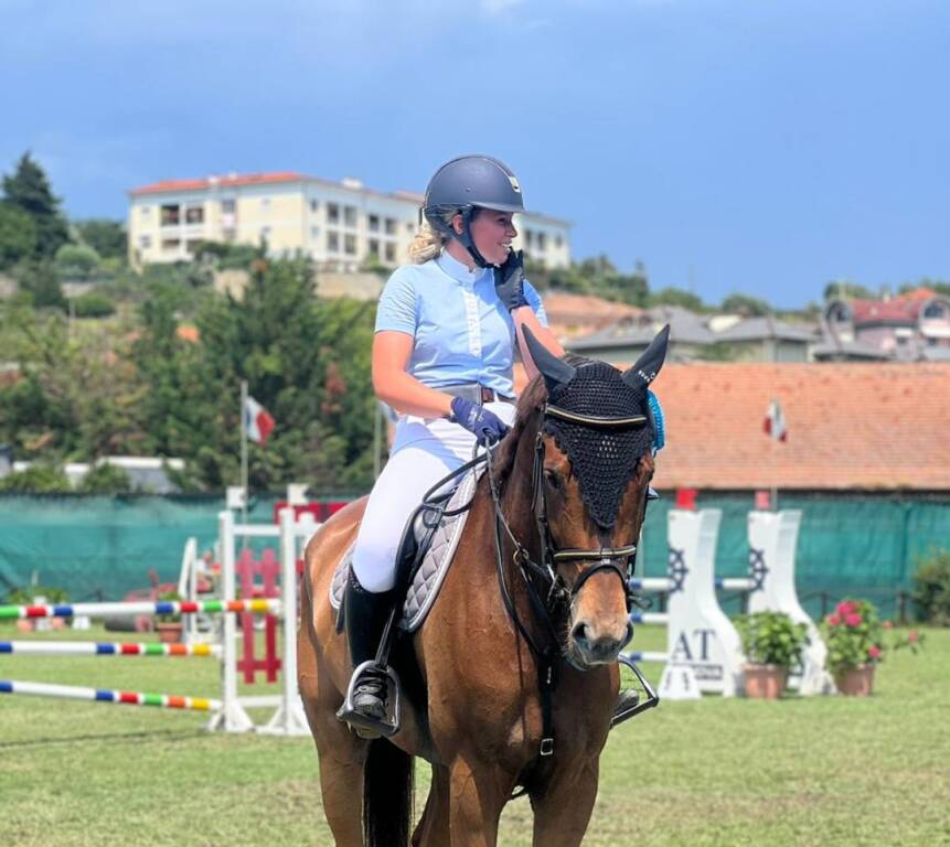 Hobby Horse di Borgo San Dalmazzo al Concorso internazionale di equitazione di Sanremo