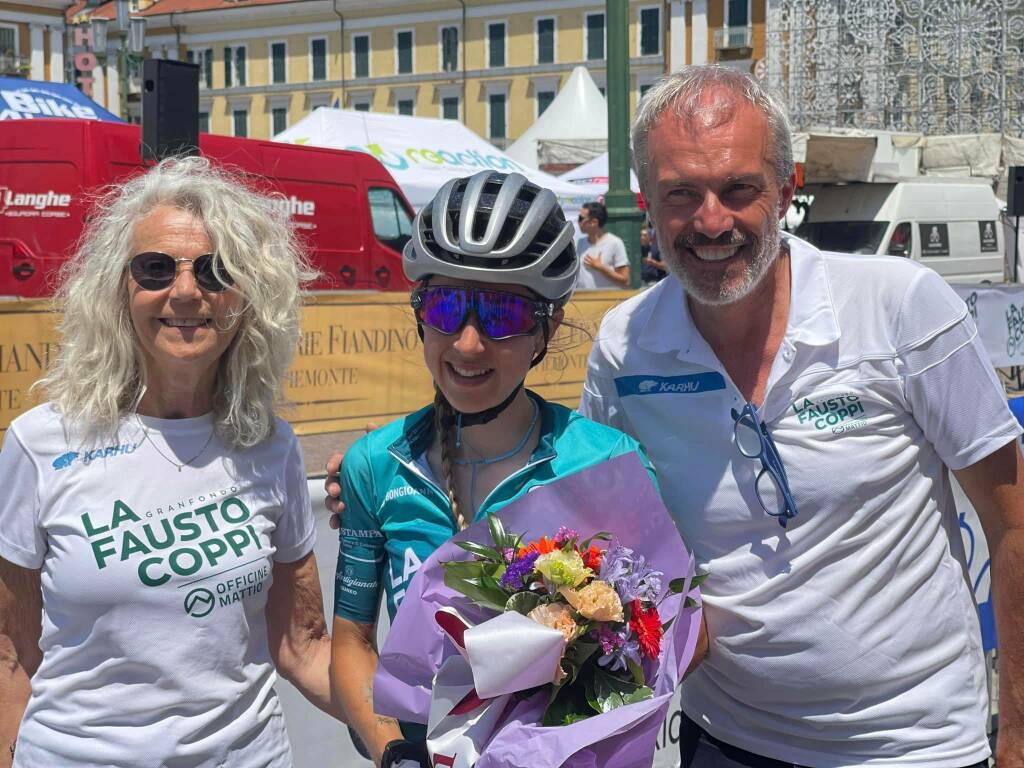 Samantha Arnaudo vince la Granfondo “La Fausto Coppi” 2023 femminile